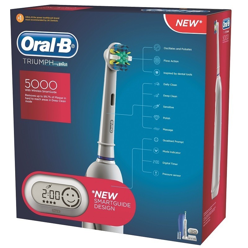 Periuta Electrica Oral B Triumph 5000 Smart Guide Carestore 3441