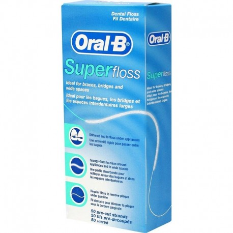 Pachet promo matase dentara Oral-B Superfloss 50m