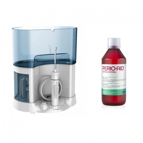 Apa de gura Perio-Aid Active Control 500ml Dentaid + Dus bucal Countertop Water Flosser WT5000 Dr.Mayer