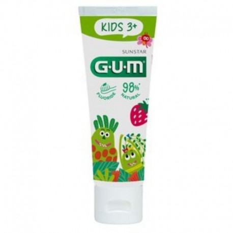 Pasta de dinti GUM Kidstoothpaste 2-6 Ani, 50Ml + Color Book