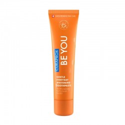 Pasta de dinti pentru albire enzimatica Be You Peach + Apricot Curaprox